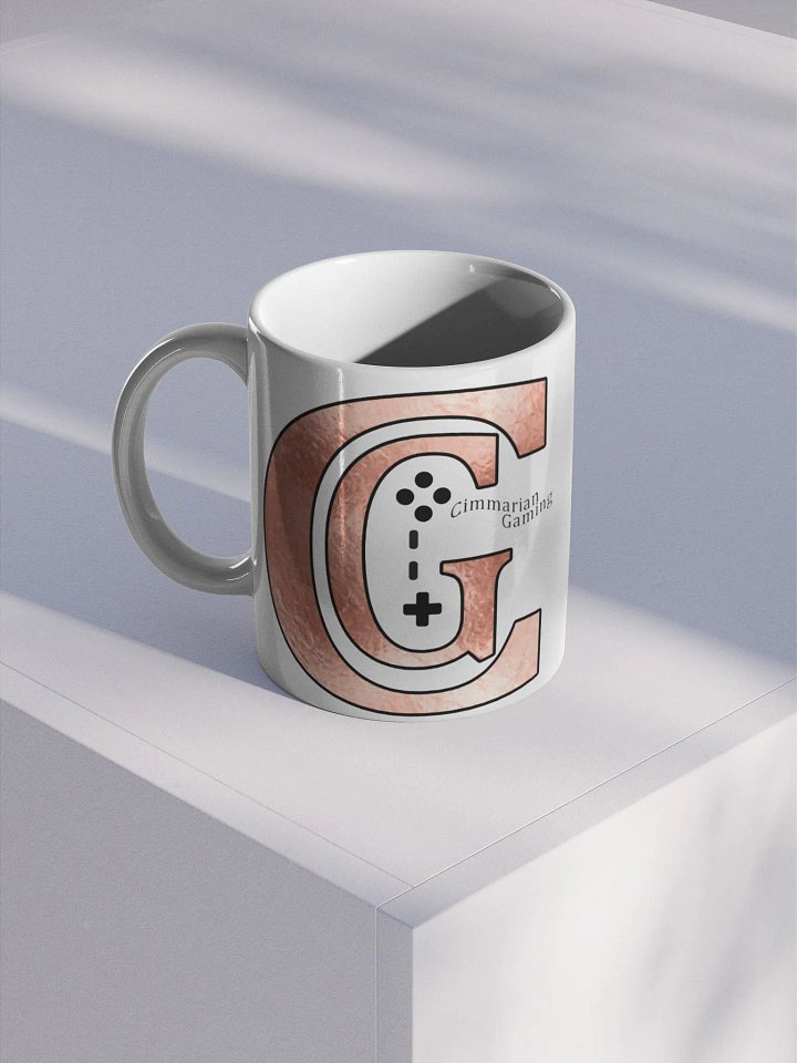Cimmarian Gaming Rose Gold Logo Mug product image (1)