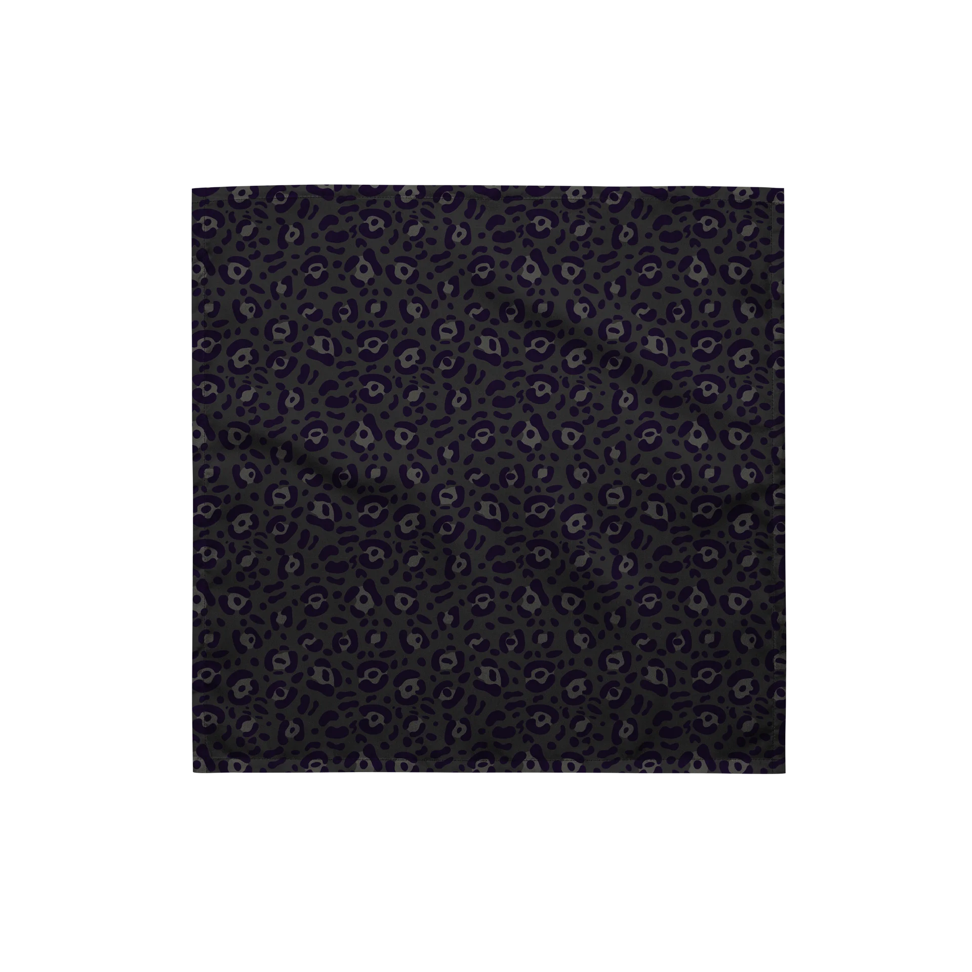 Comfortable Bandana with Bold Black Leopard Print product image (1)