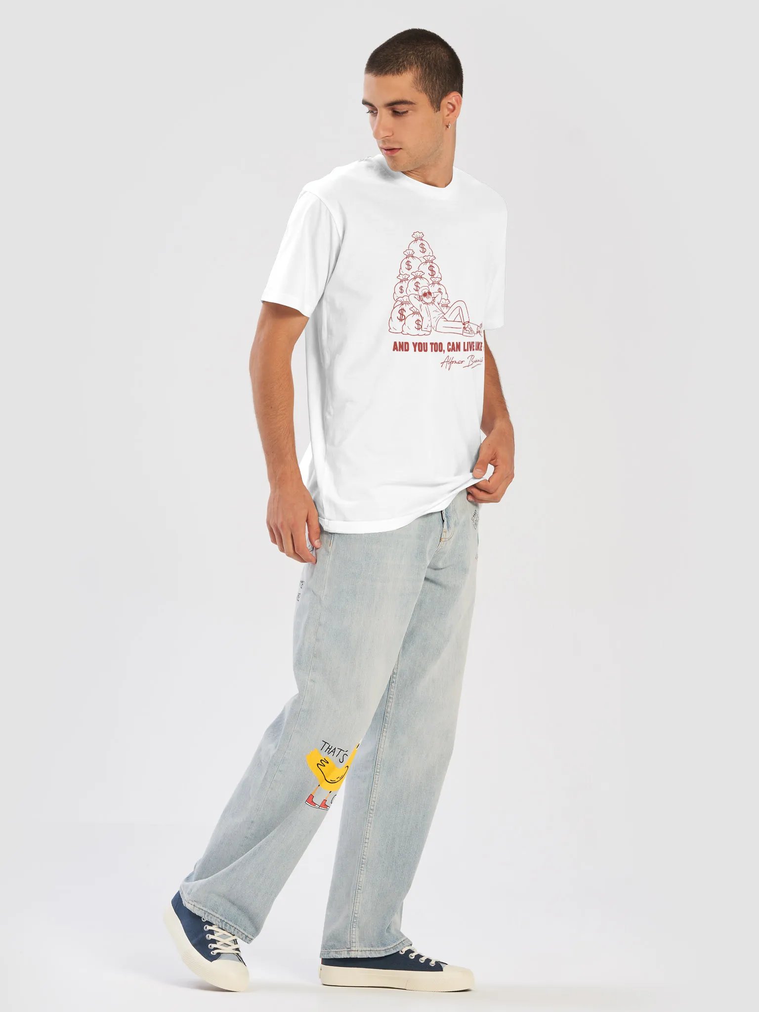 Alfonso Buenavista Tee — White product image (4)