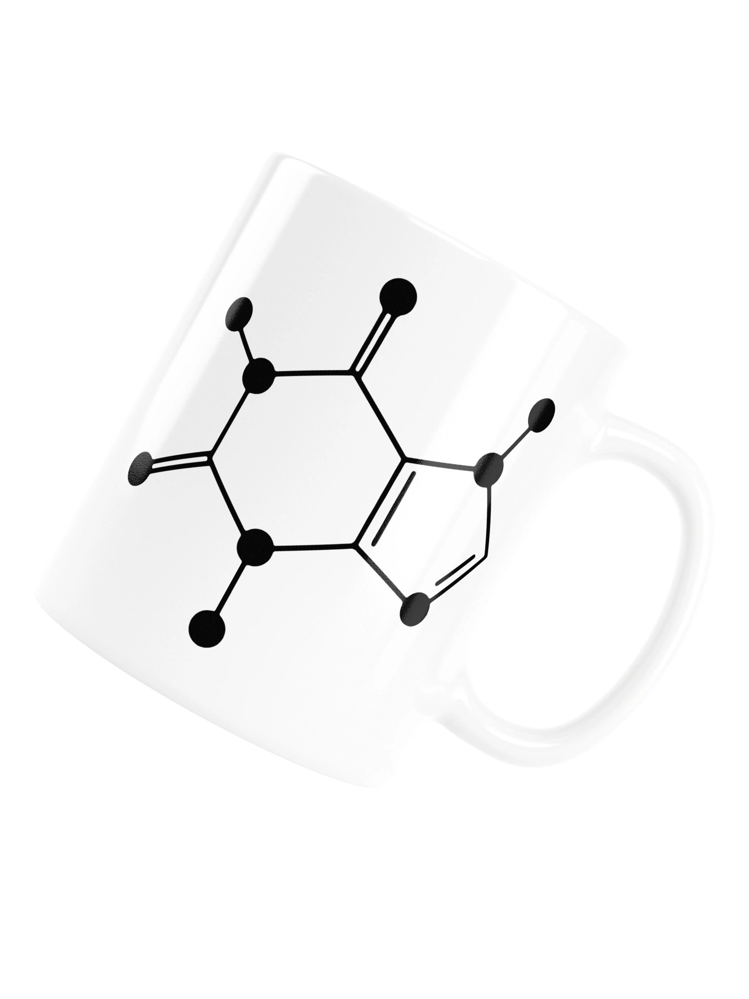 Minimal Blackout Glossy Mug product image (16)
