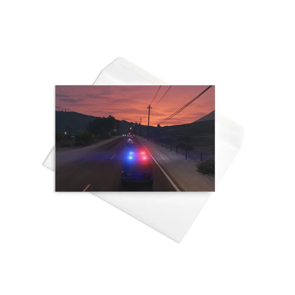 Sunset Sentinel Greeting Card product image (11)