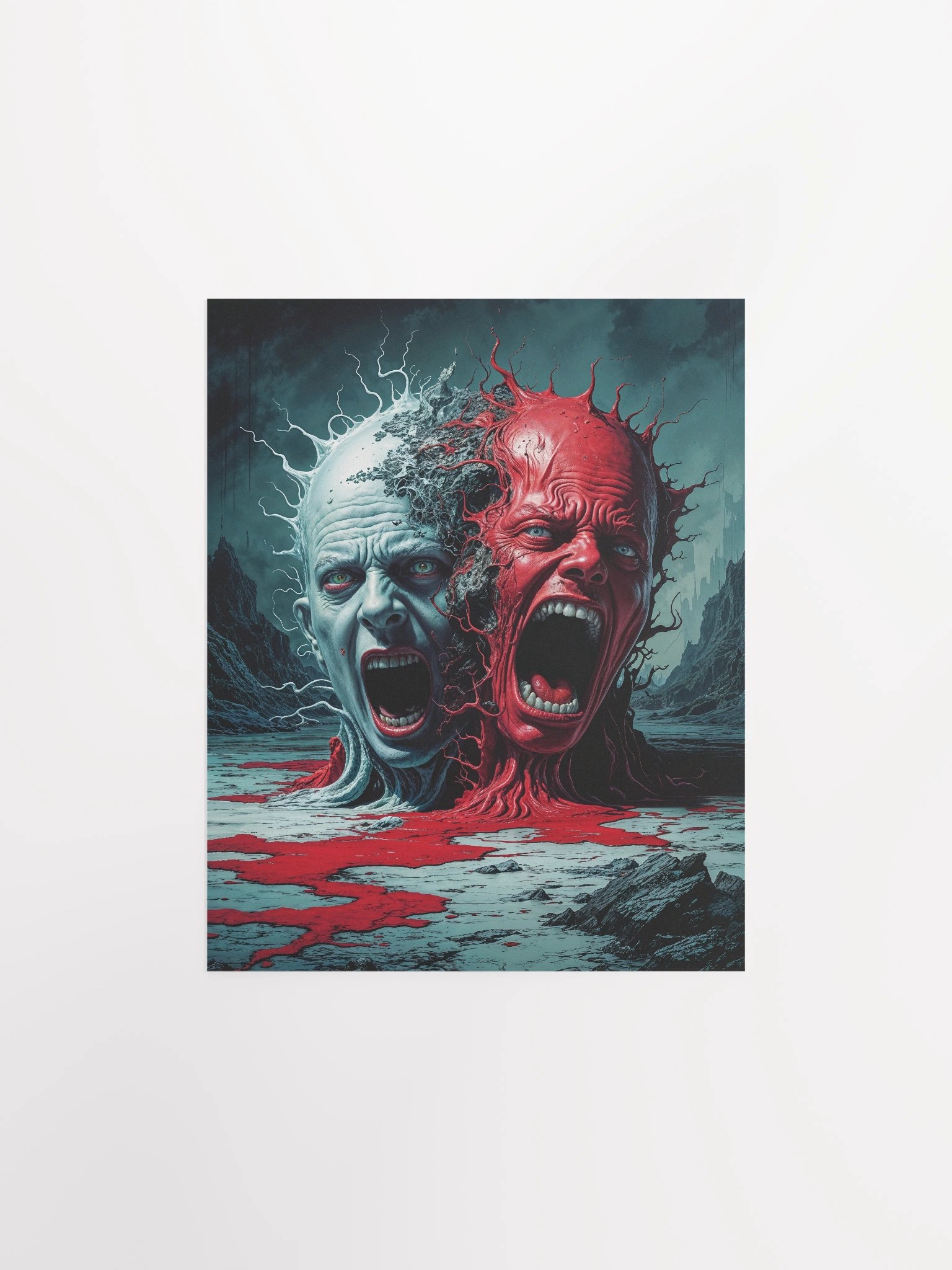 The Split of Suffering Matte Poster product image (1)