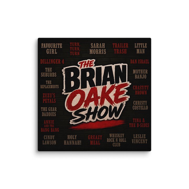 Brian Oake - 3' x 3' AKA 32" by 32" canvas print Wall Art product image (1)