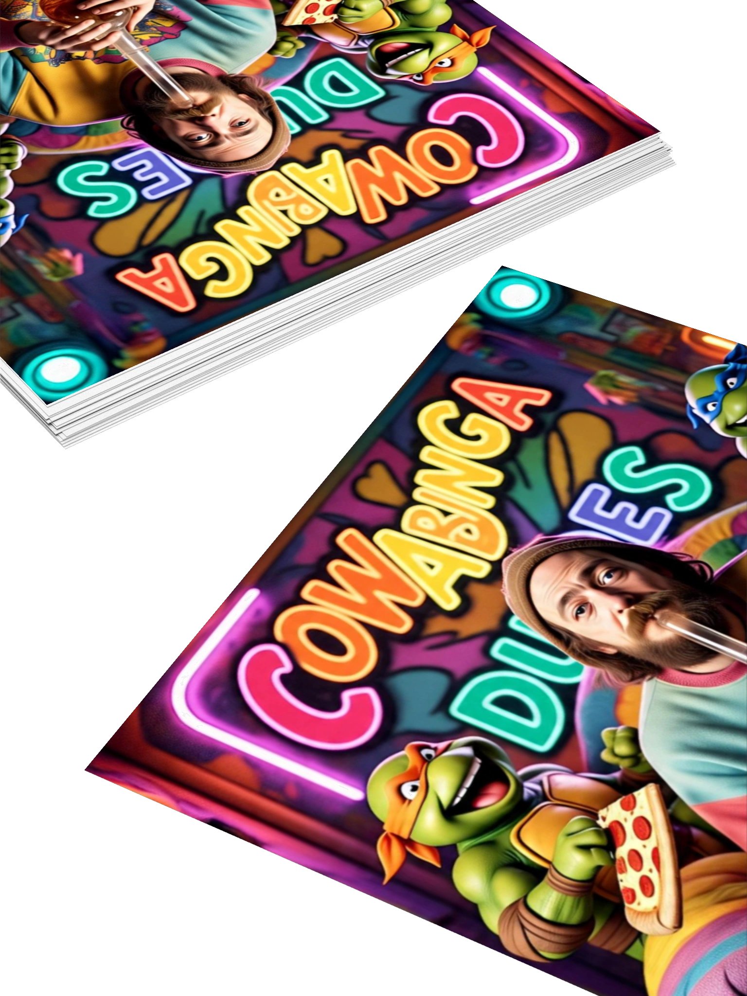 Cowabunga Kiss Cut Stickers product image (11)