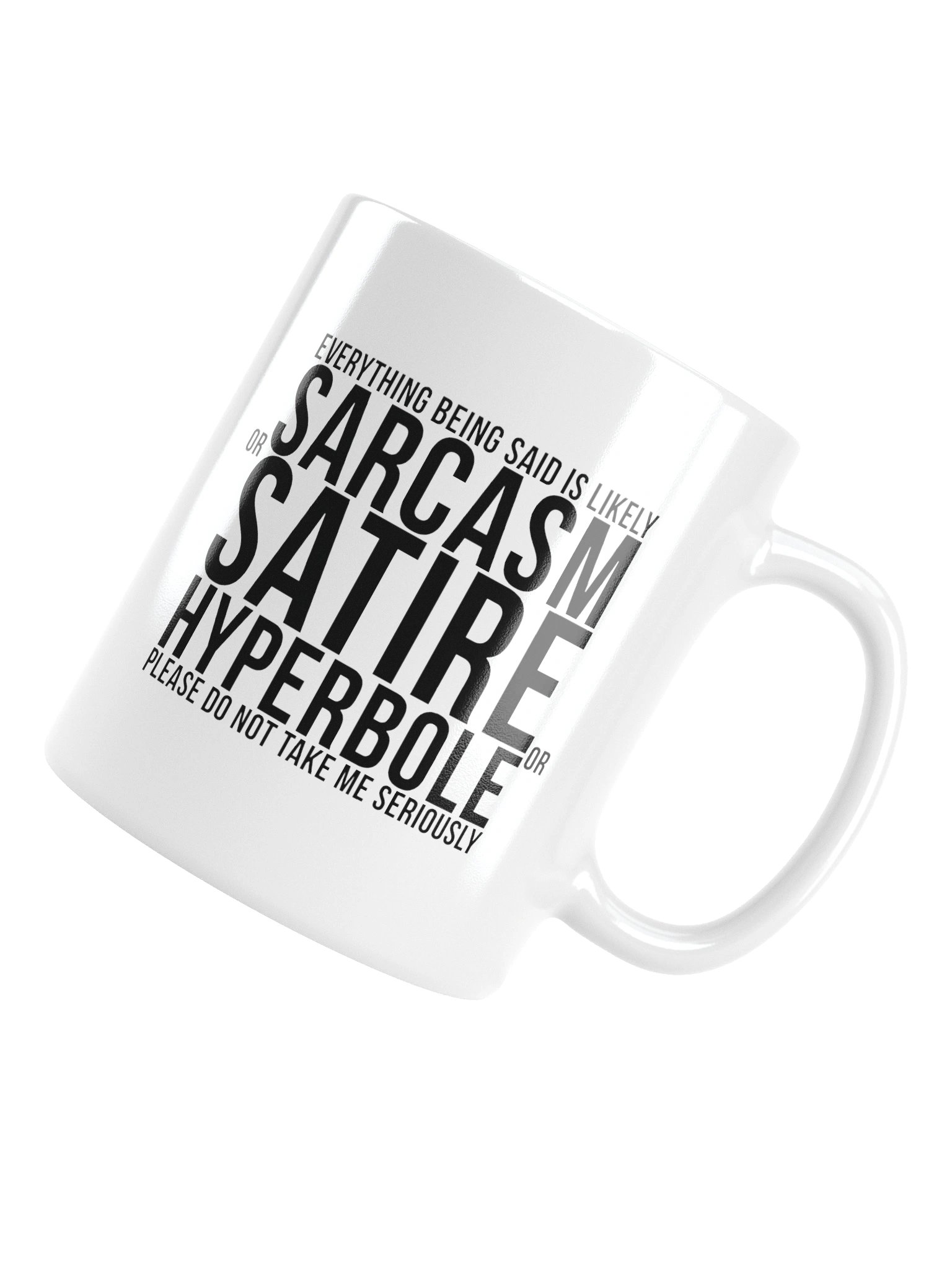 Sarcasm Mug (Black) product image (6)
