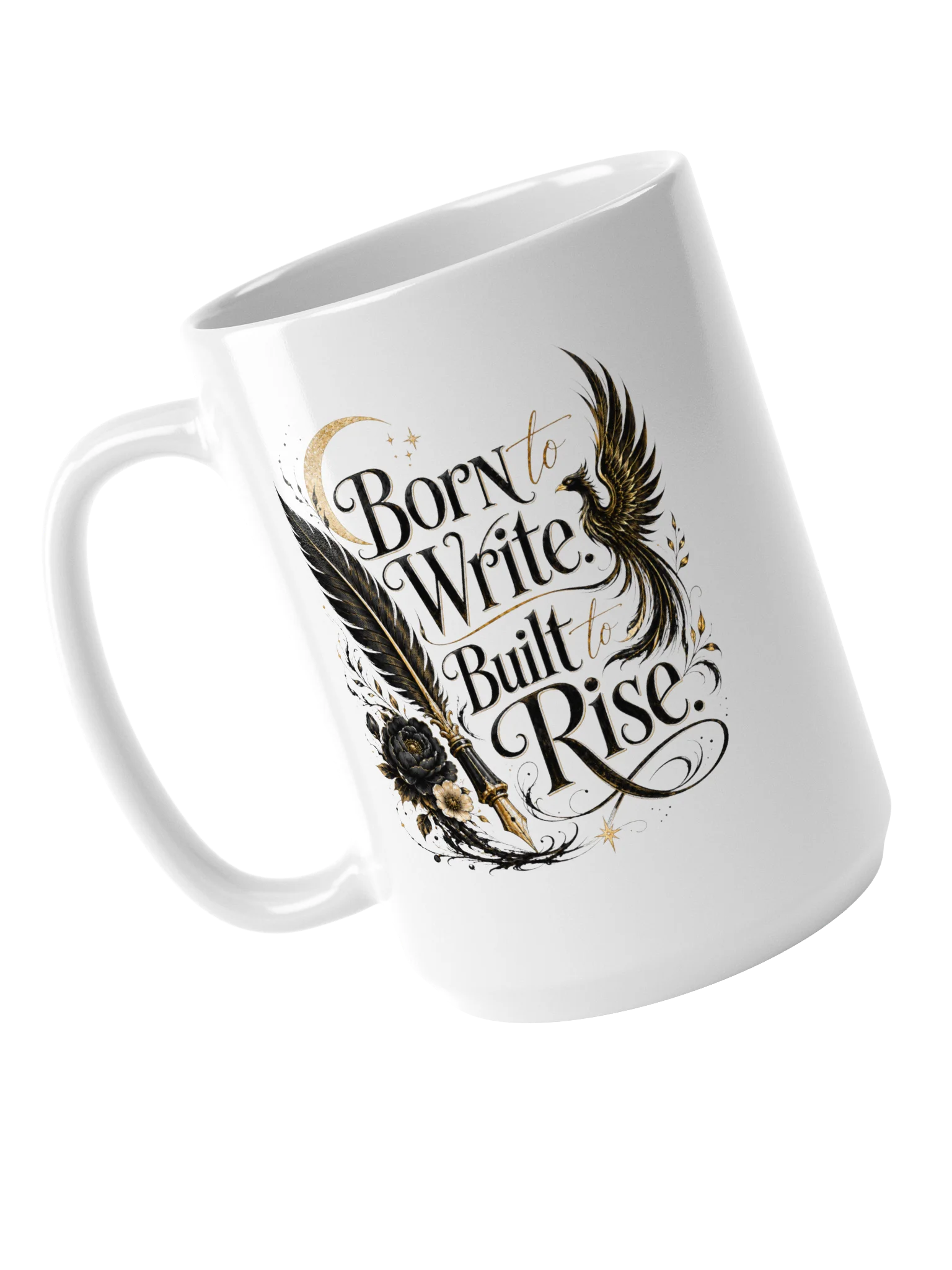 Born to Write Built To Rise Mug product image (5)