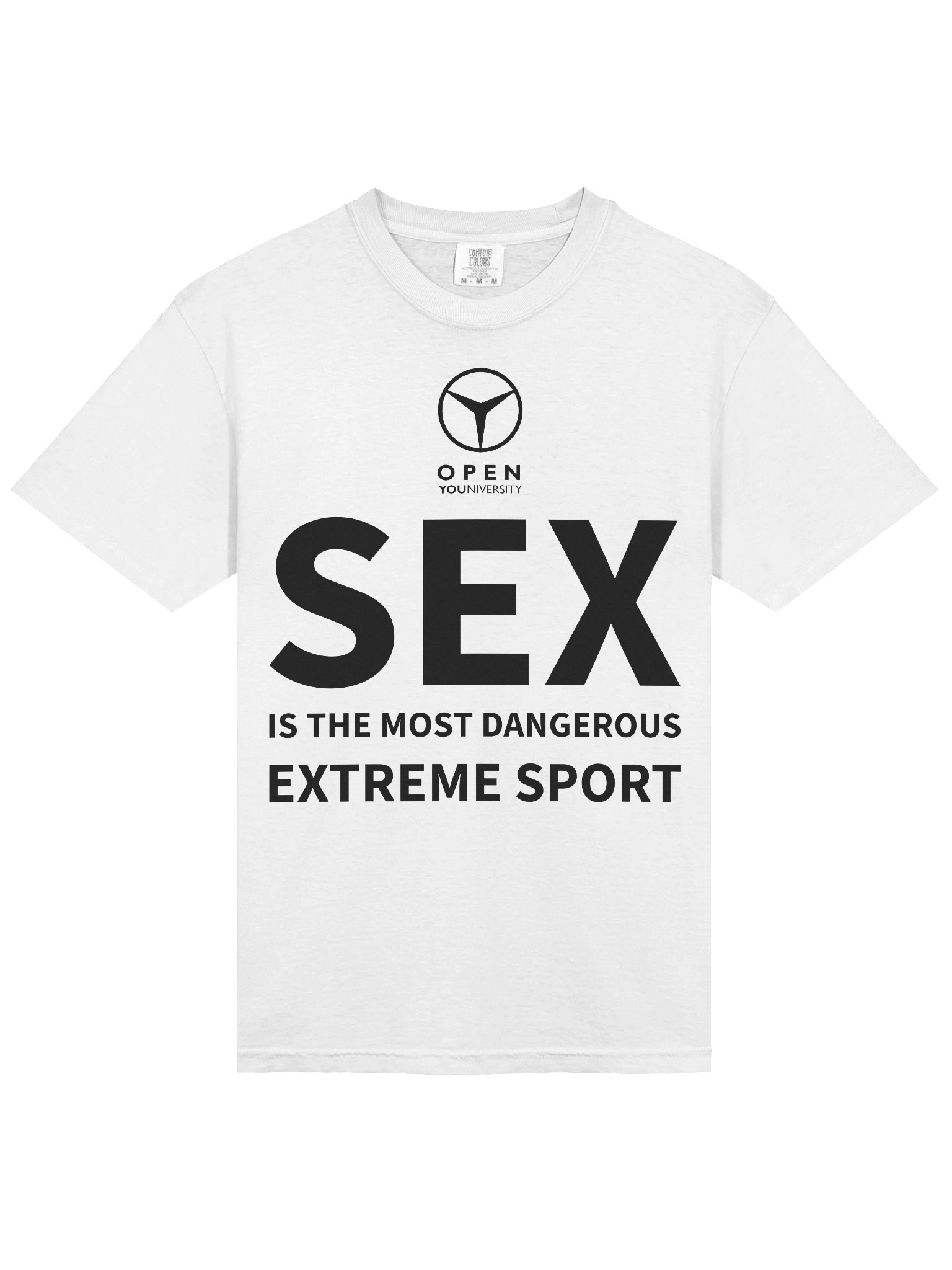 SEX IS THE MOST DANGEROUS EXTREME SPORT - White Version product image (5)