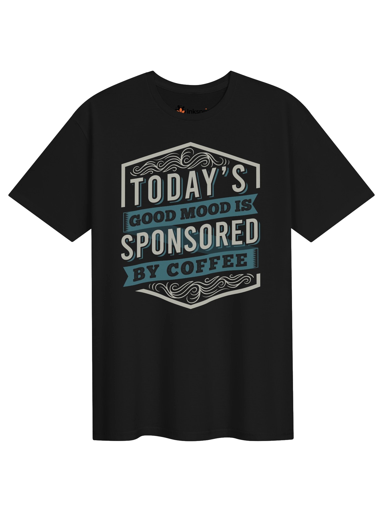 Today’s Good Mood Is Sponsored by Coffee Unisex T-Shirt product image (1)