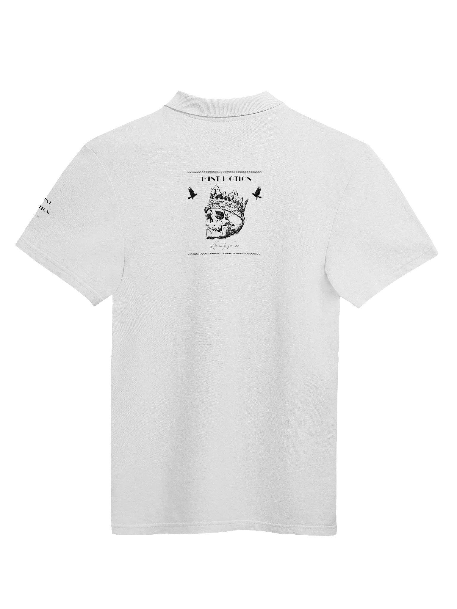 Royalty Series Black Print Premium Polo Shirt product image (12)