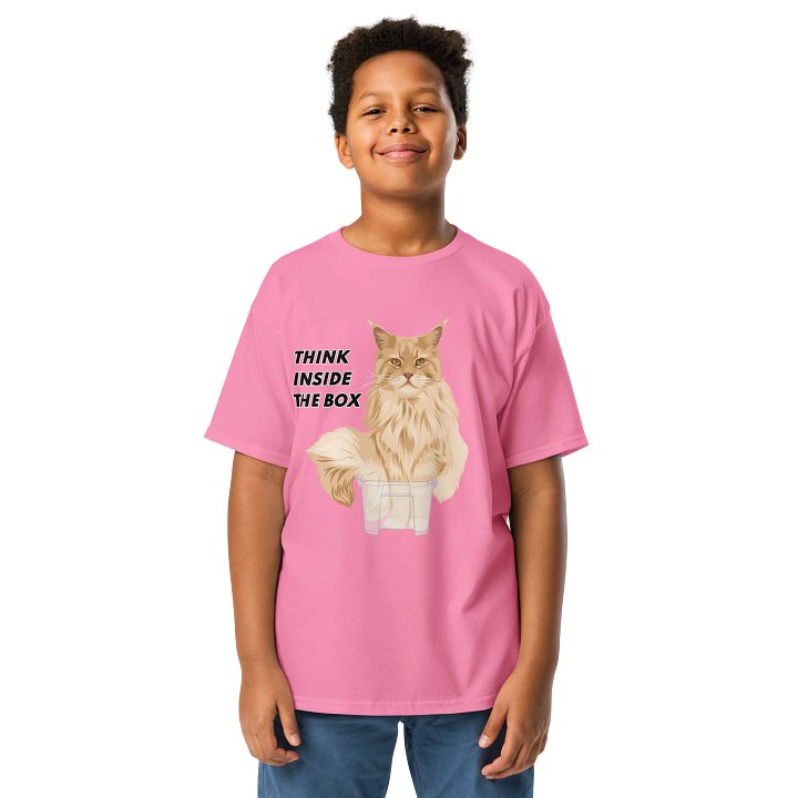 Buster's Youth T-shirt - "Think Inside the Box" product image (6)
