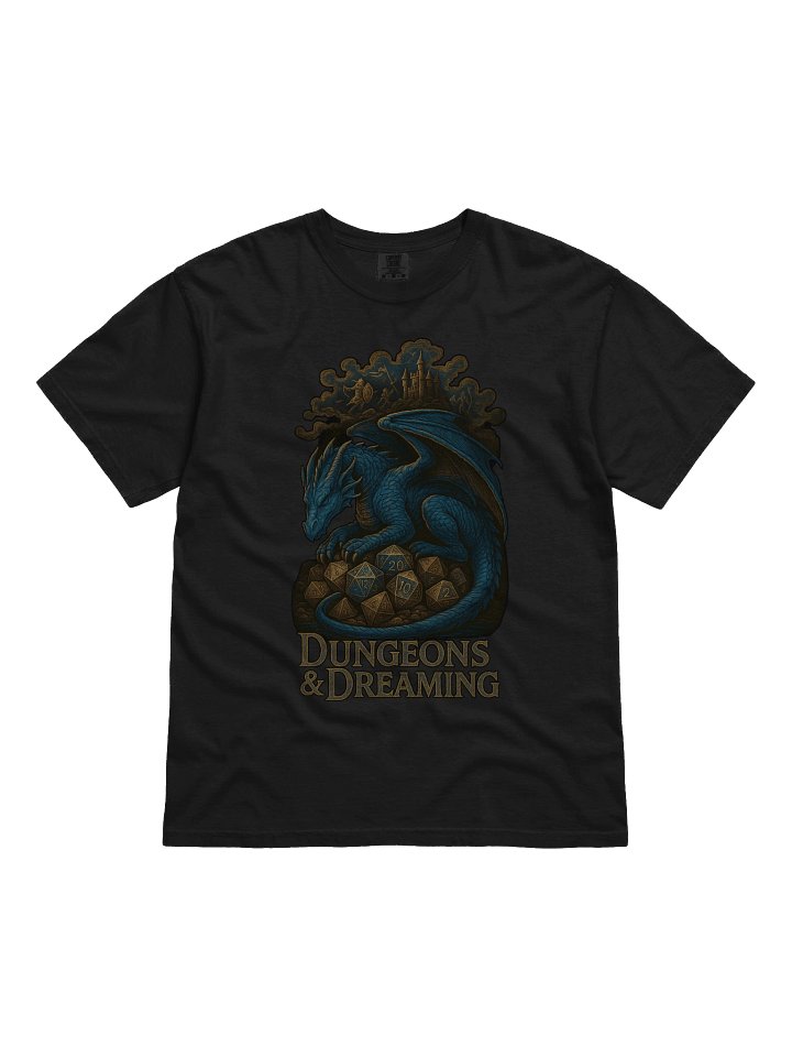 Dungeons & Dreaming Sleeping Dragon Tee product image (1)
