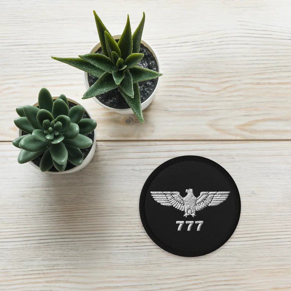 EAGLE 777 SEW ON PATCH product image (5)