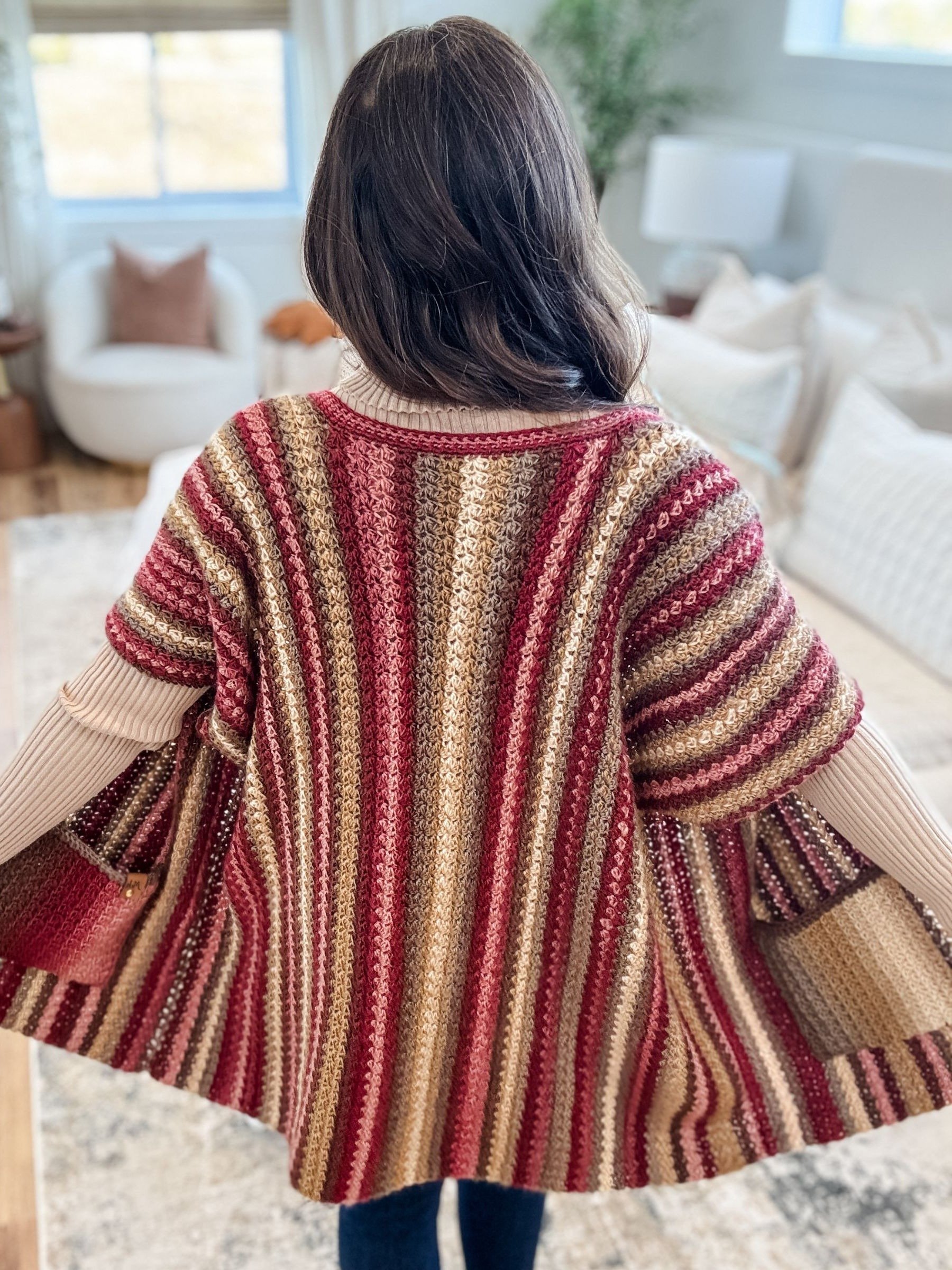 The Suzette Ruana Crochet Pattern product image (7)