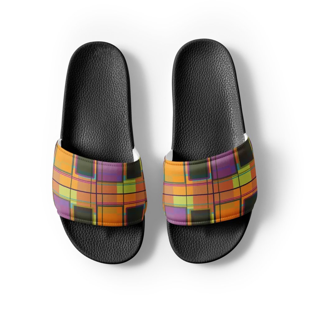 Neonesque Men's Plaid Slides product image (5)