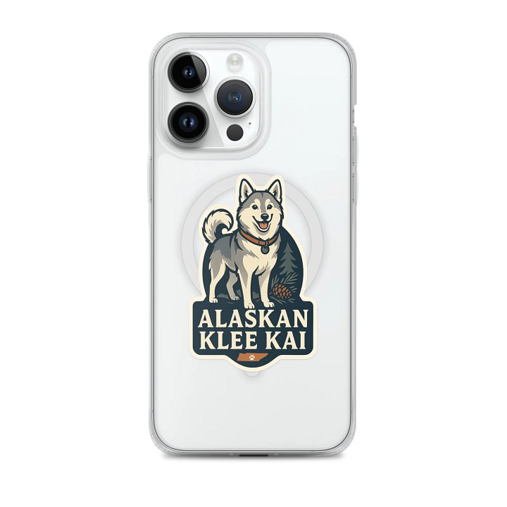 Cordell Clear: The Klee Kai Companion Case (MagSafe) product image (2)
