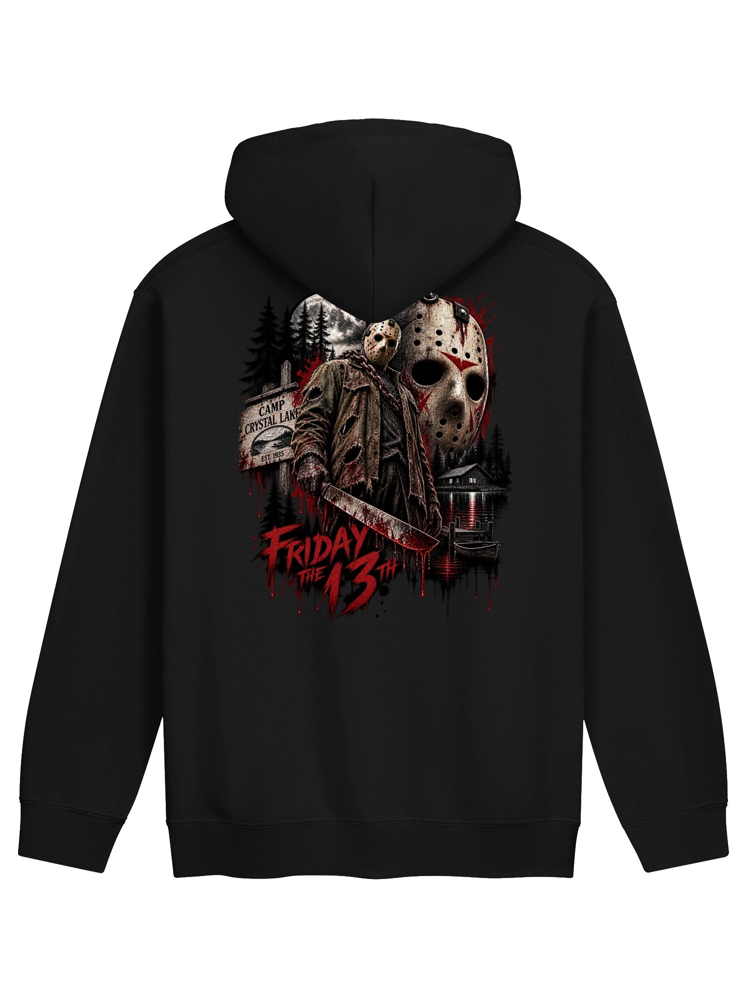 SLASHER Horror Metal Hoodie product image (15)