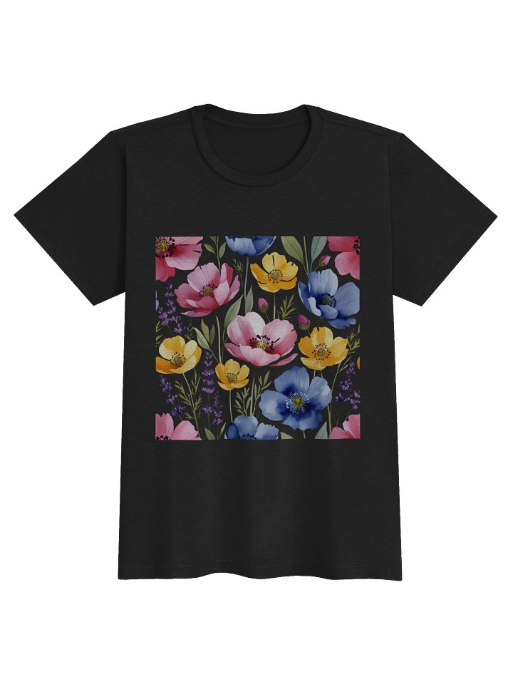 Aesthetic Vibrant Wildflowers Women's Premium Tee product image (5)