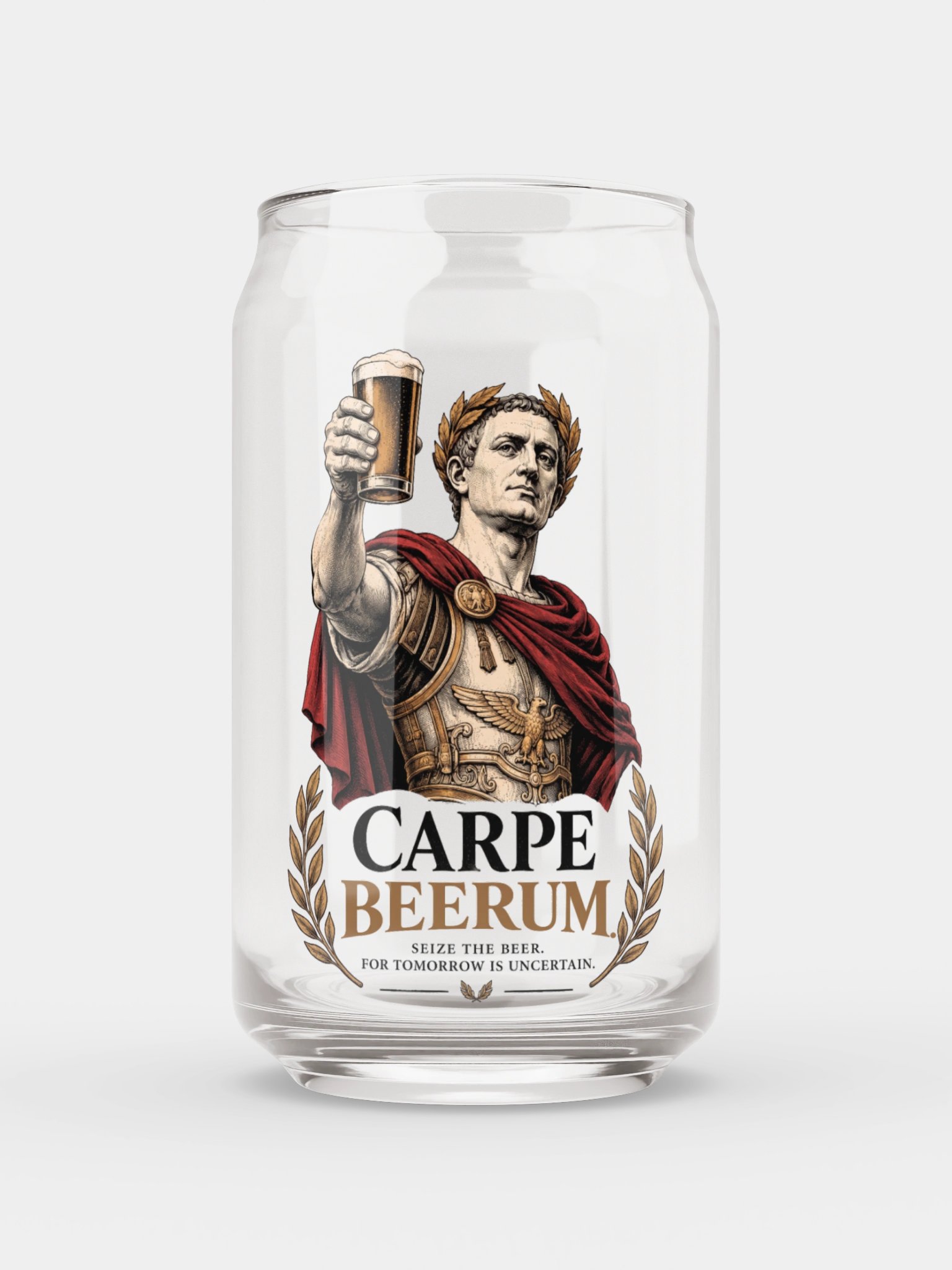 Carpe Beerum Roman Beer Glass product image (3)