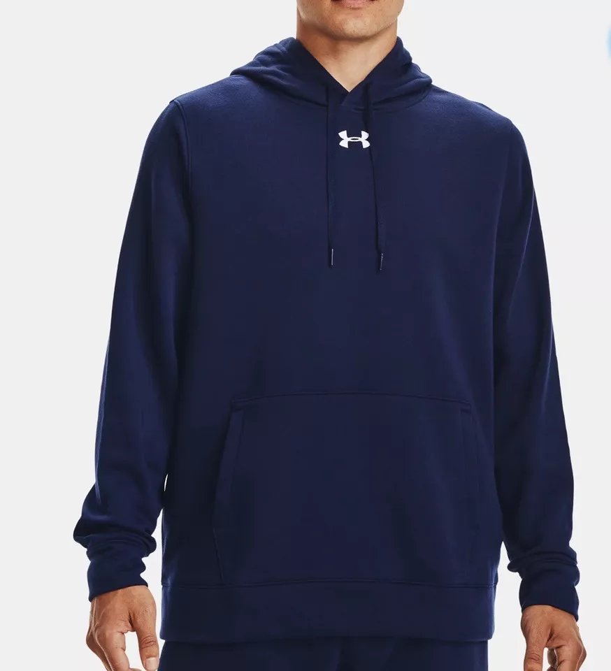 Under Armour Mens Hustle Fleece Hoodie Size XXL Navy Sealed Bag product image (2)