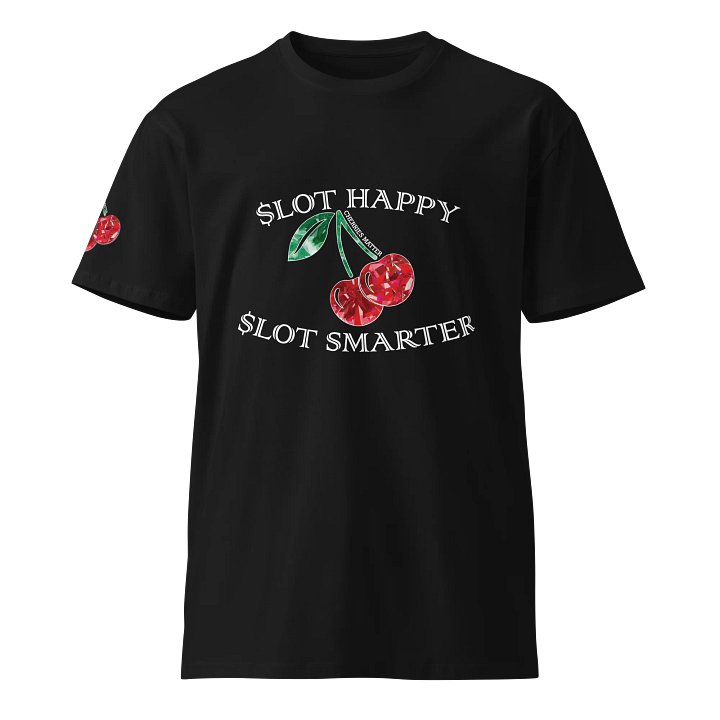 Slot Happy, Slot Smarter Cherries Matter Unisex T-Shirt product image (1)