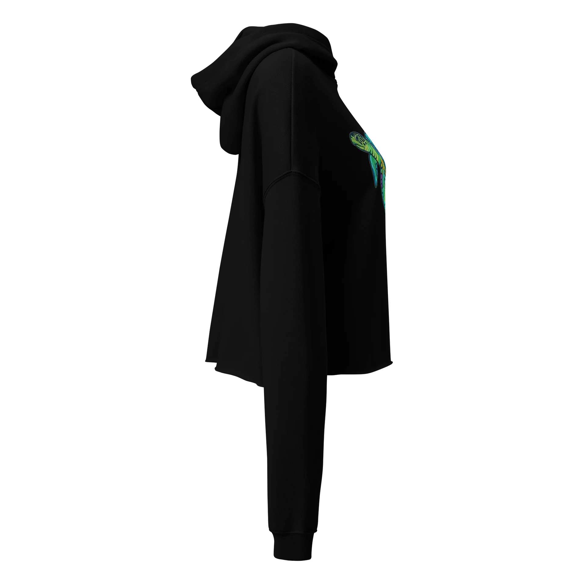 CCIF sea-turtle Crop Hoodie product image (3)