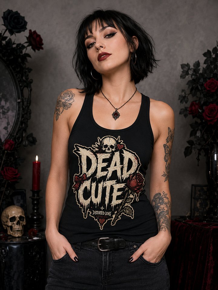 Dead Cute Racerback Tank product image (1)
