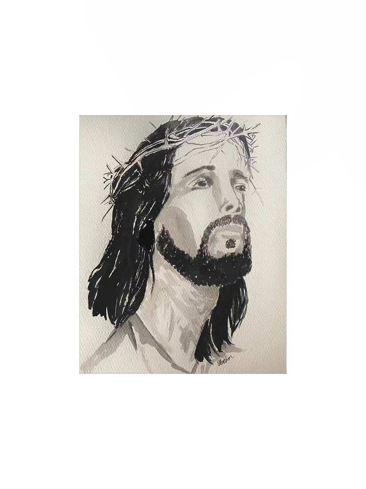 Christ Head 8" x 10" product image (1)
