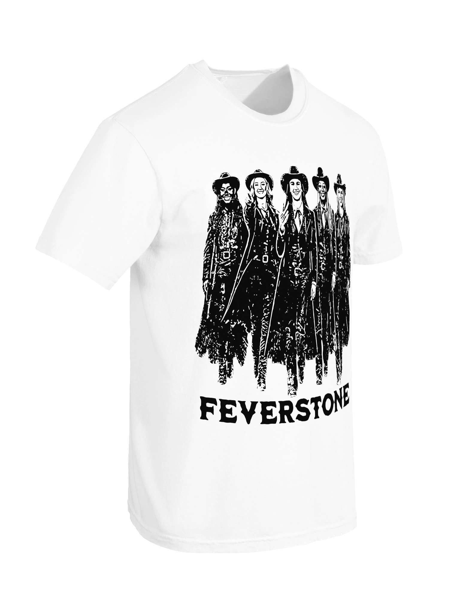 Vintage Feverstone shirt , Fierce Frontier Outlaw, Feverstone WIild, Cowgirl Western Graphic Design, product image (7)