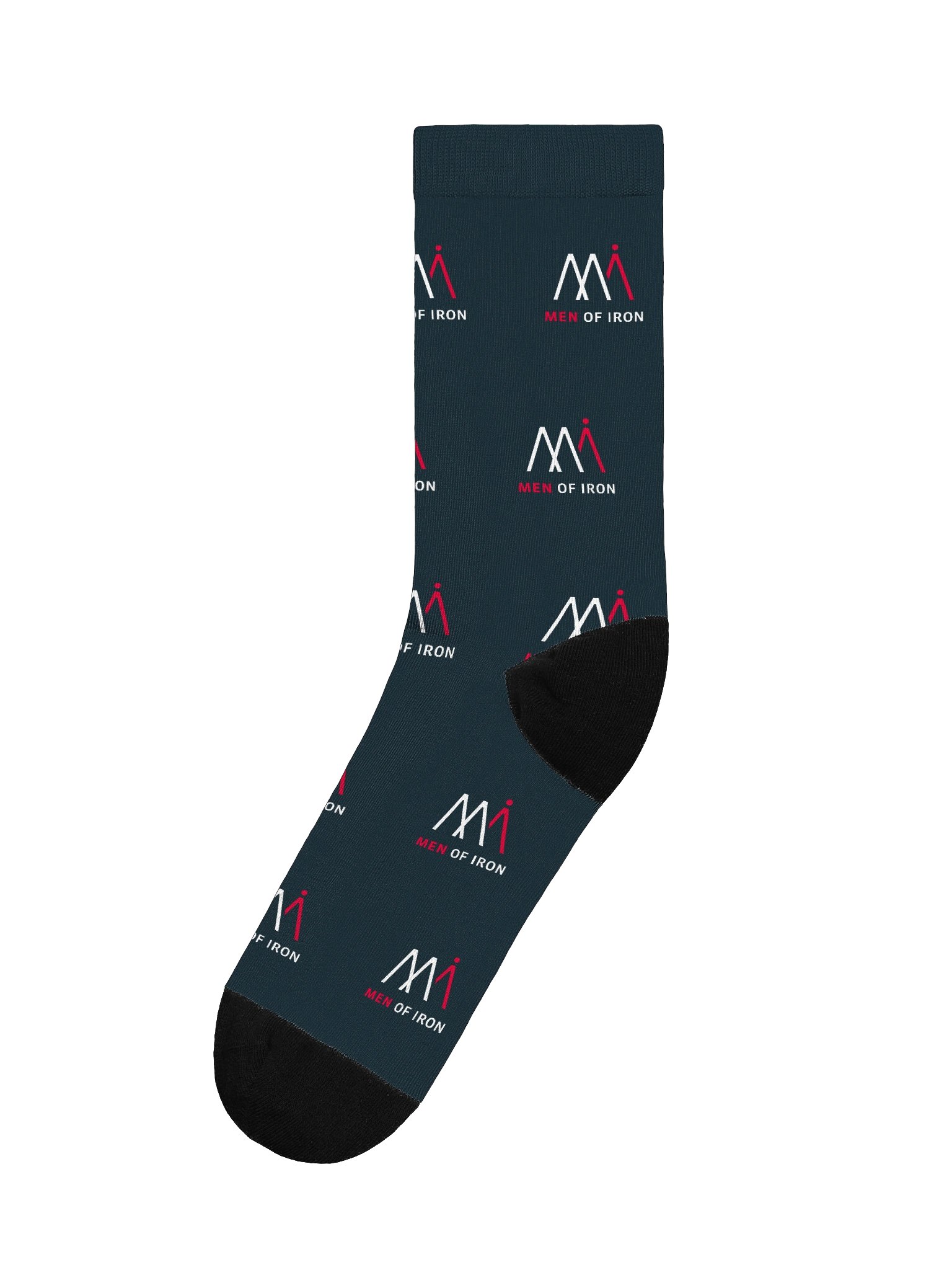Navy Blue Men of Iron Socks product image (1)