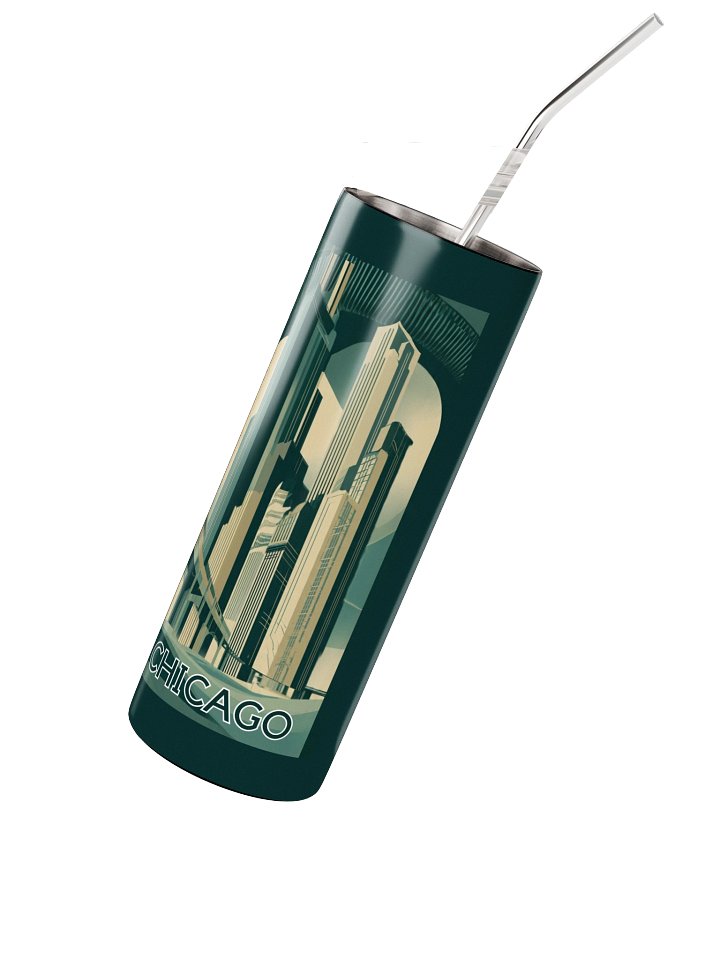 Chicago Skyline Stainless Steel Tumbler product image (2)