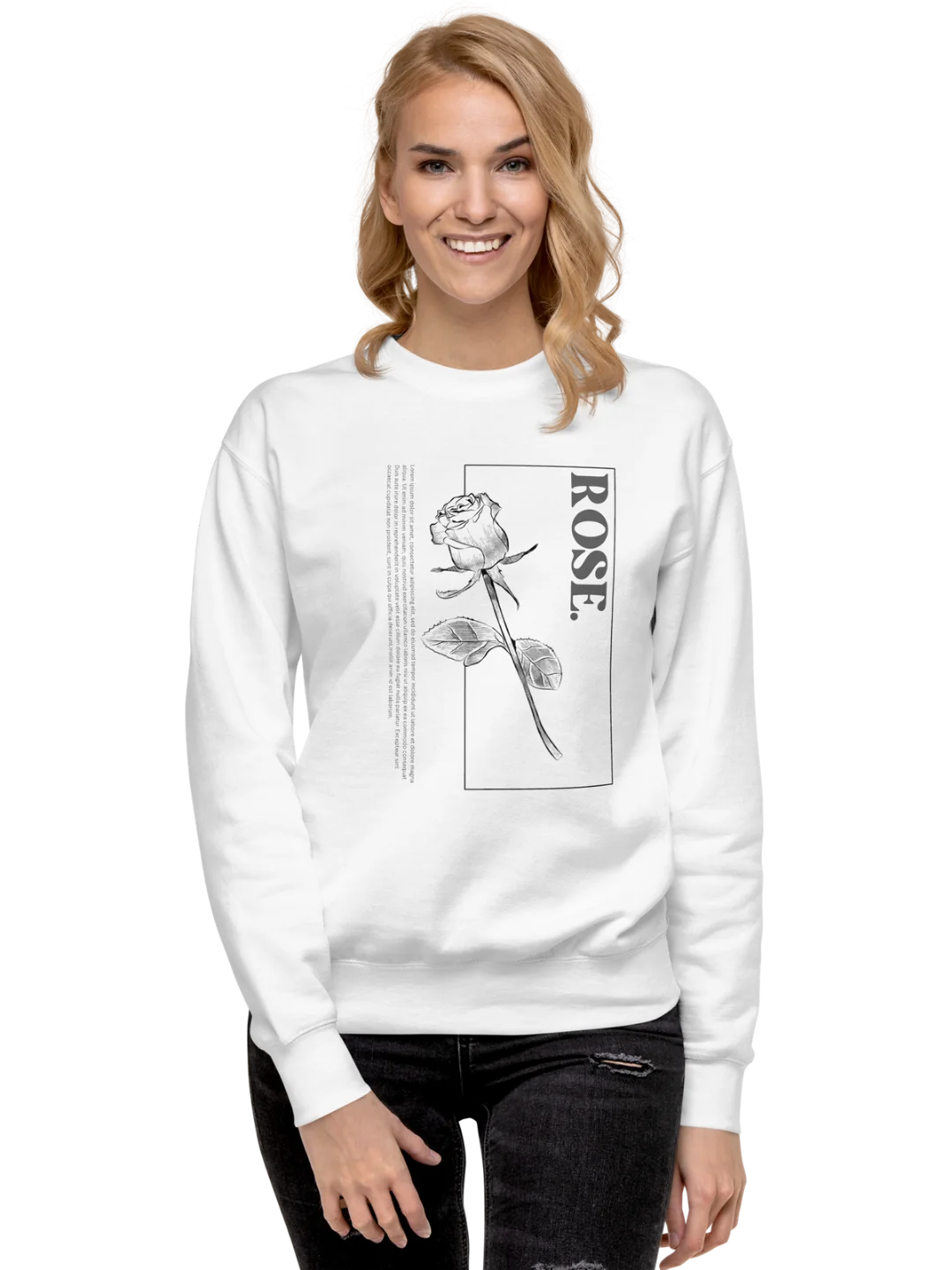 ROSE — Timeless Bloom Sweatshirt product image (2)