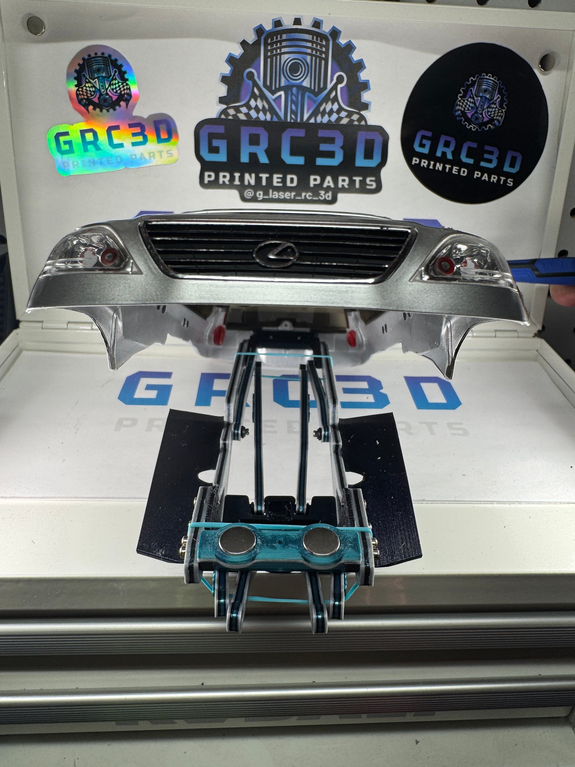 GRC3D LCG (Lexus) Comp Chassis w/ 20deg Skid product image (6)