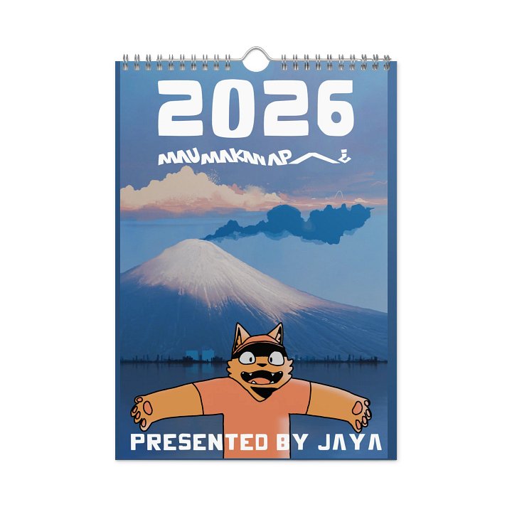 2026 MMA Calendar | Lawu Blue (Community-Made) product image (1)