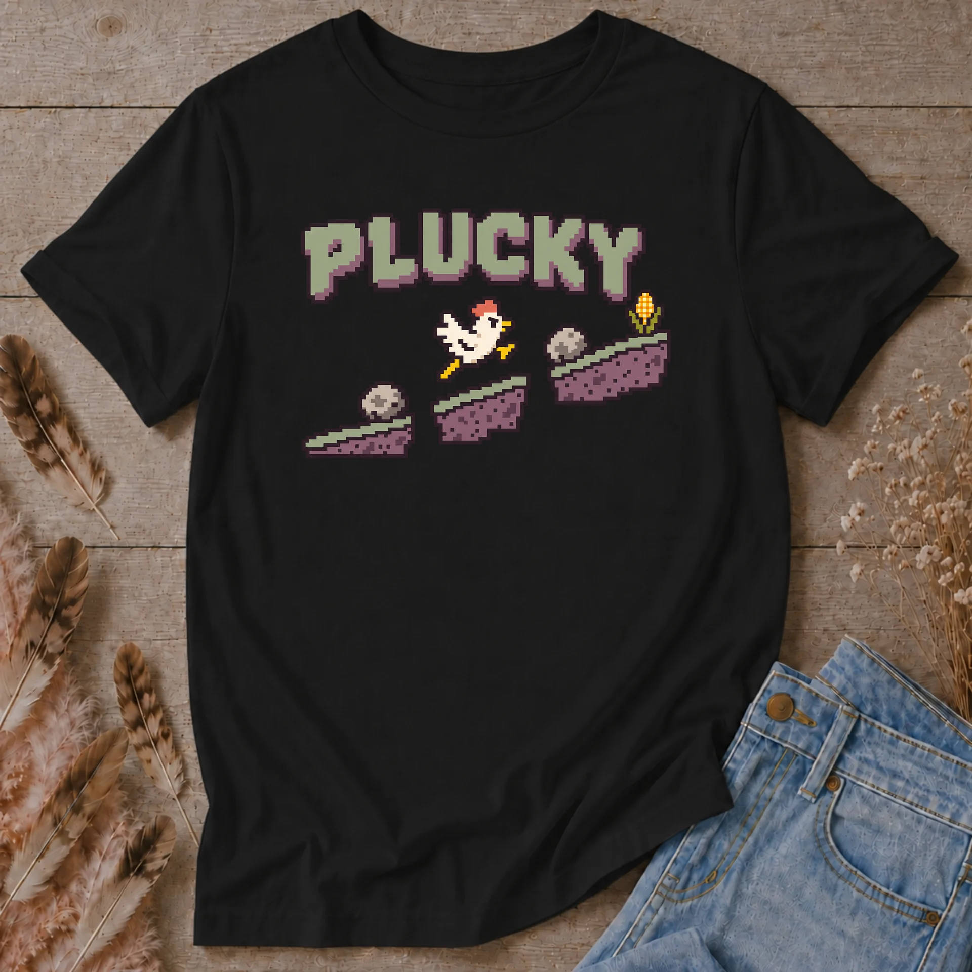 Plucky Chicken T-Shirt product image (1)