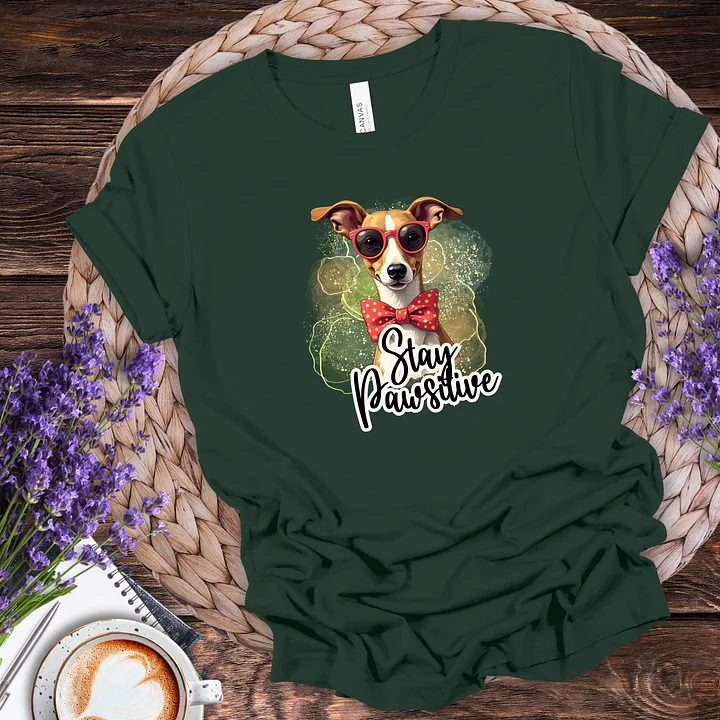 Stay Pawsitive Tee product image (1)