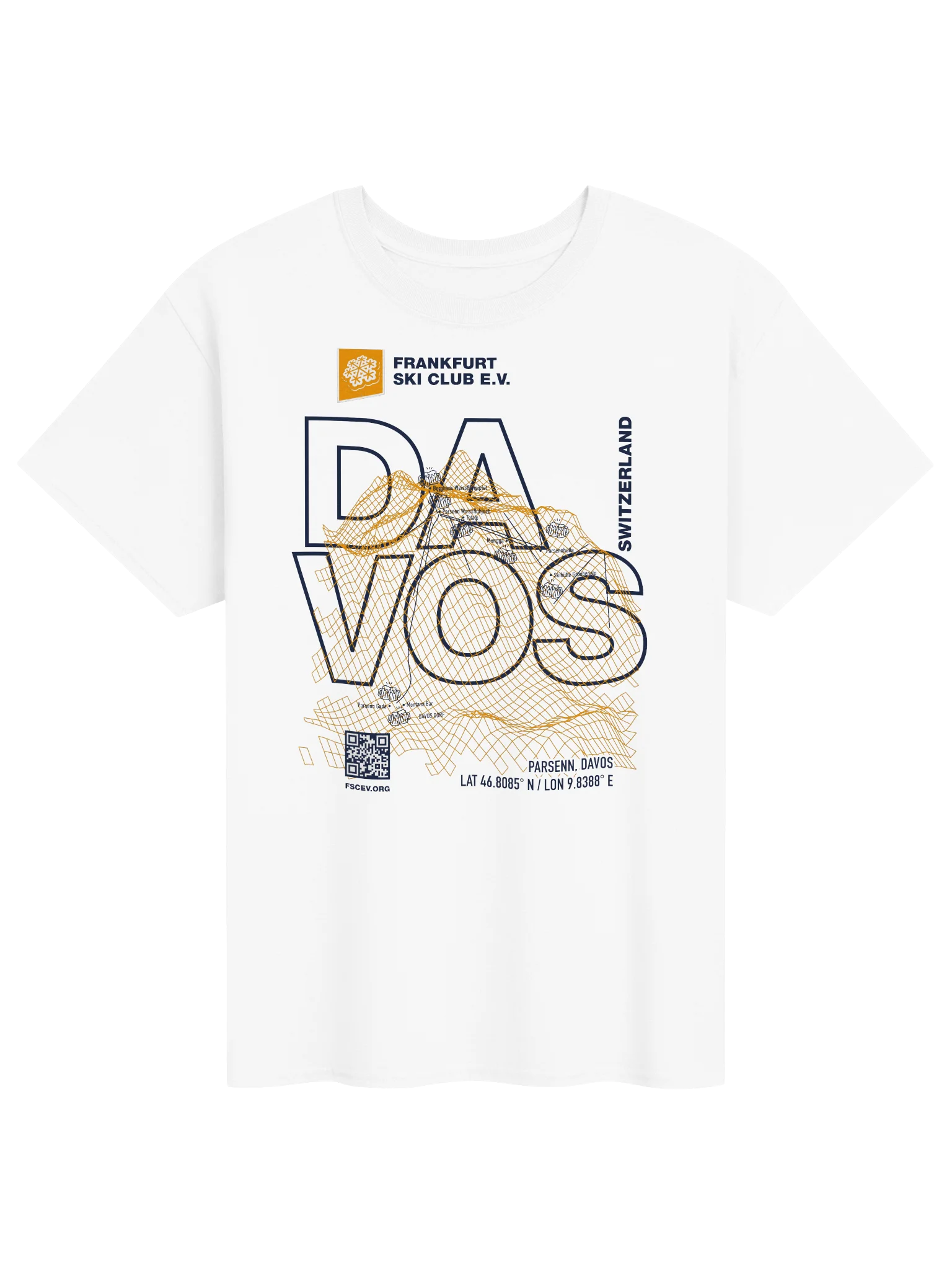 Davos / Parsenn Resort white (Front print) product image (1)