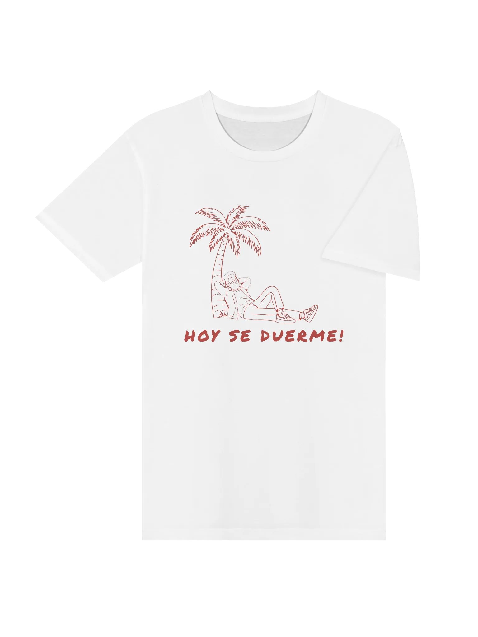 Hoy Se Duerme Tee — White product image (3)