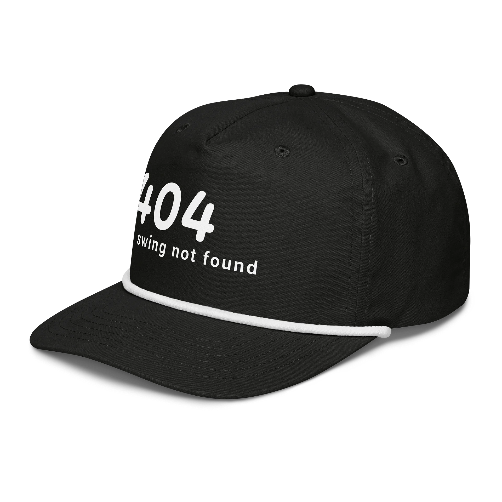 404 Swing Not Found - Golf Rope Cap product image (3)