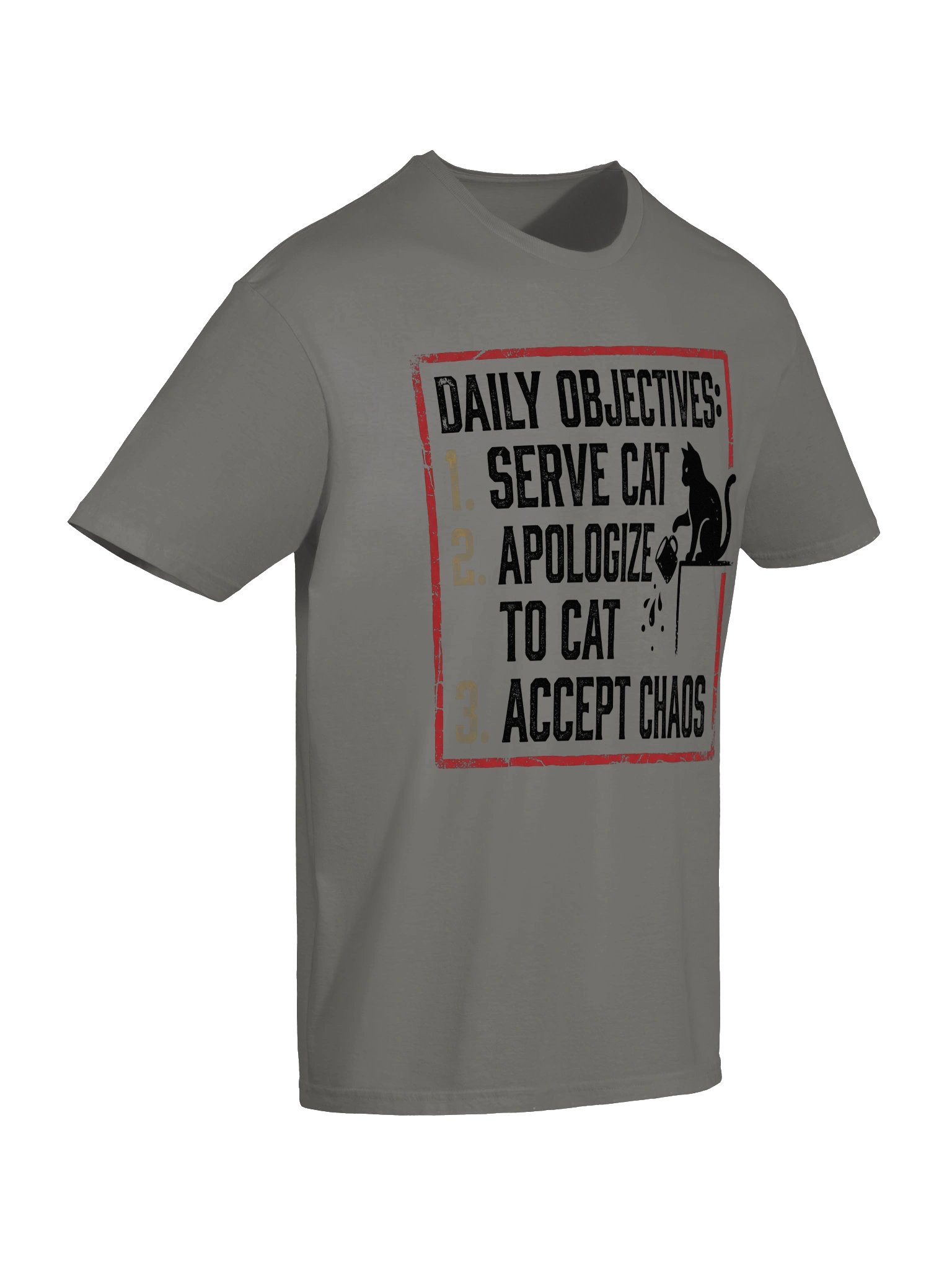 Daily Objectives Cat T-Shirt product image (43)