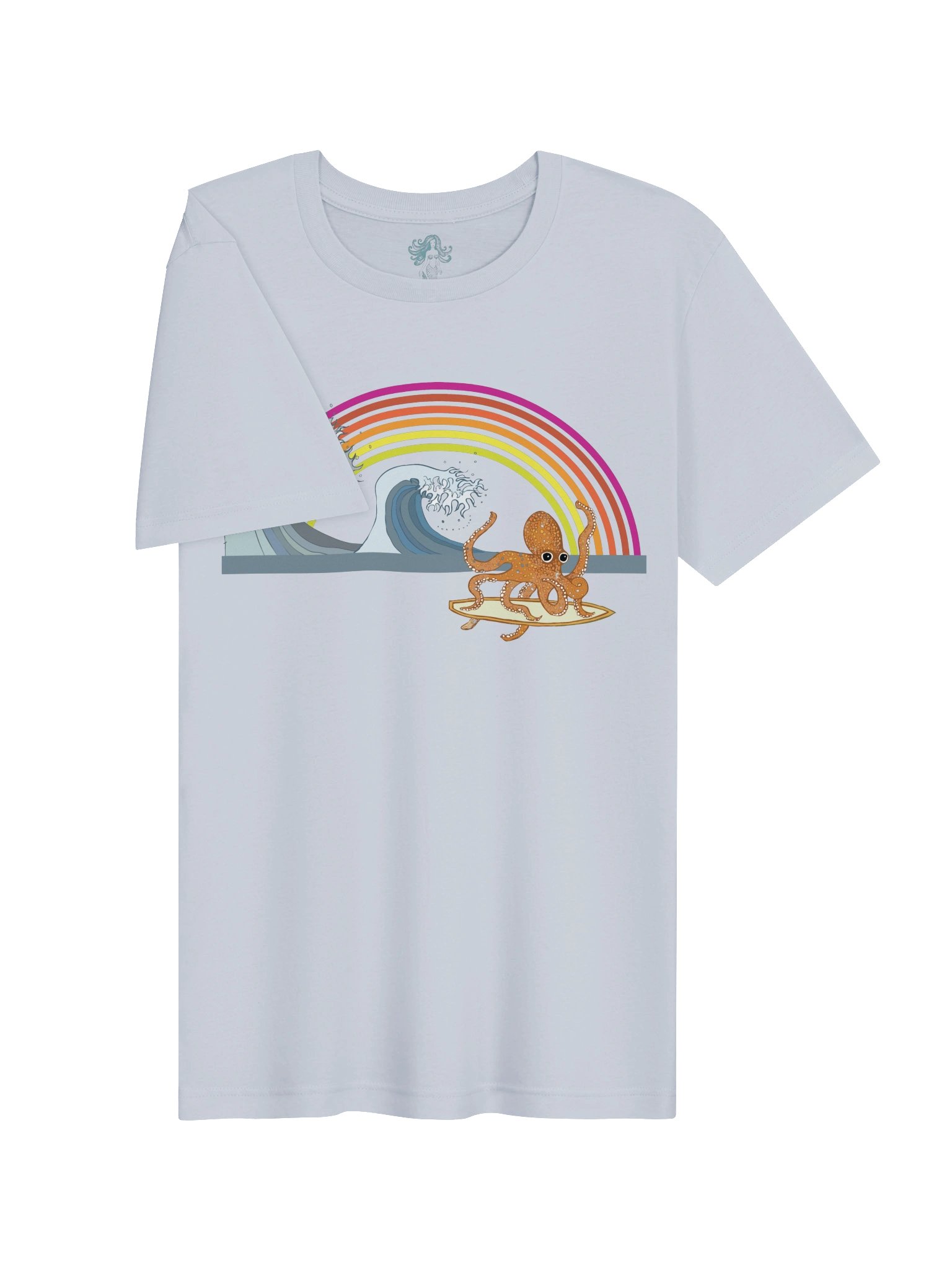 Octopus Wave Unisex T shirt product image (3)