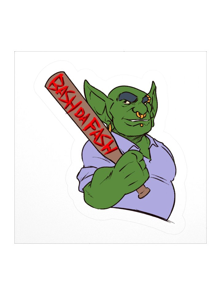 Bash Da Fash Sticker product image (1)