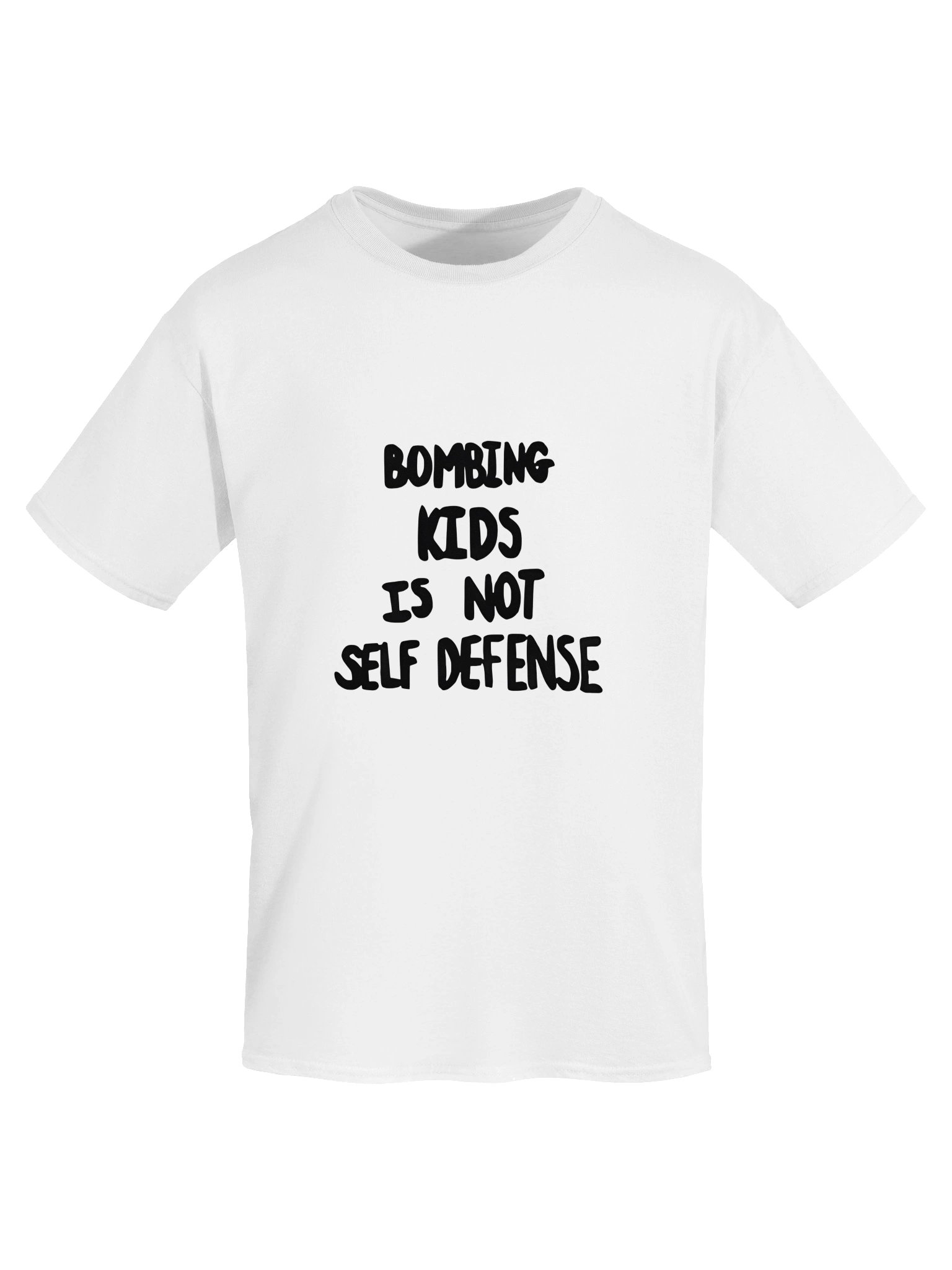 Bombing Kids Is Not Self Defense Shirt 2 product image (7)