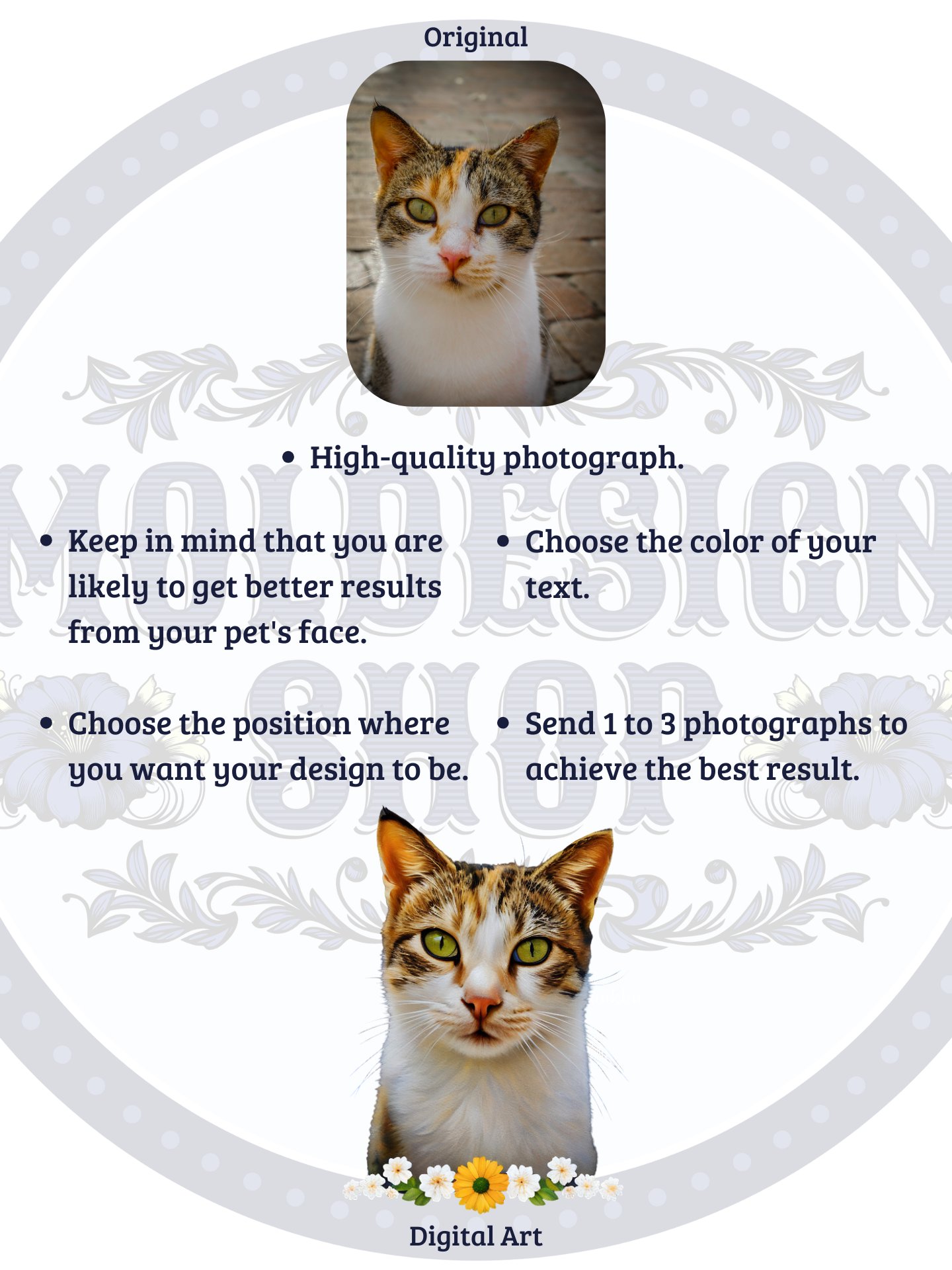 YOUR CAT! / ECONSCIOUS ECO-FRIENDLY TOTE BAG WITH PERSONALIZED NAME product image (3)
