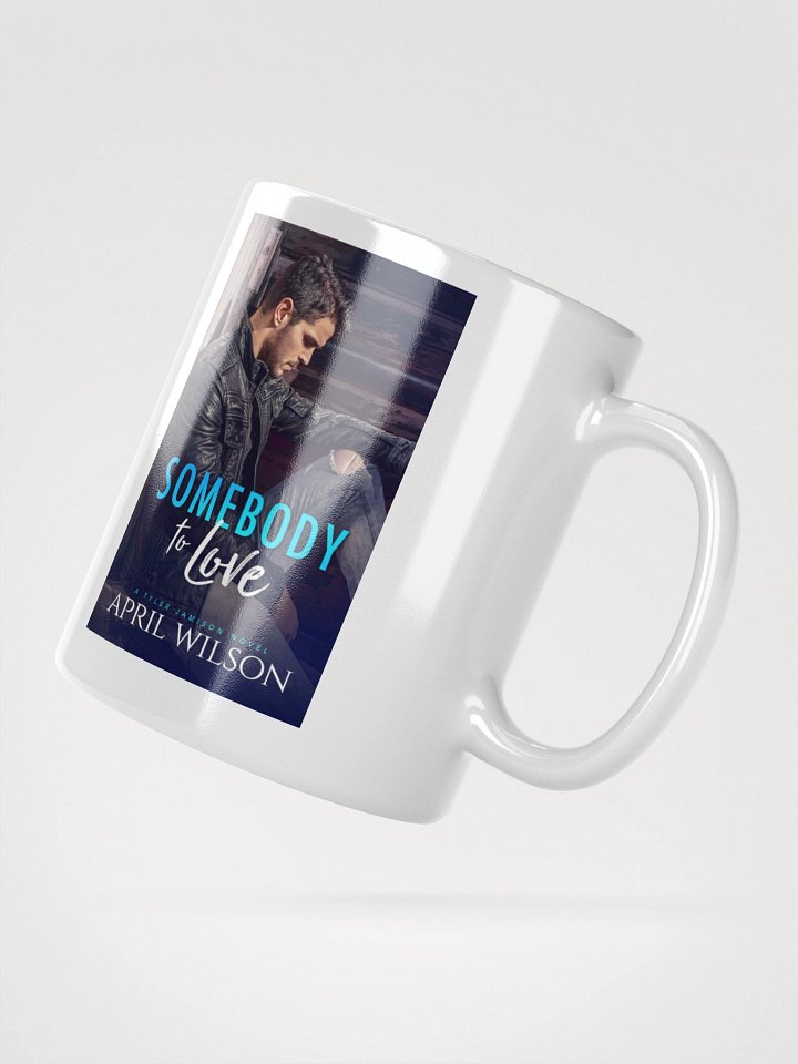 White ceramic coffee cup - Somebody to Love product image (4)