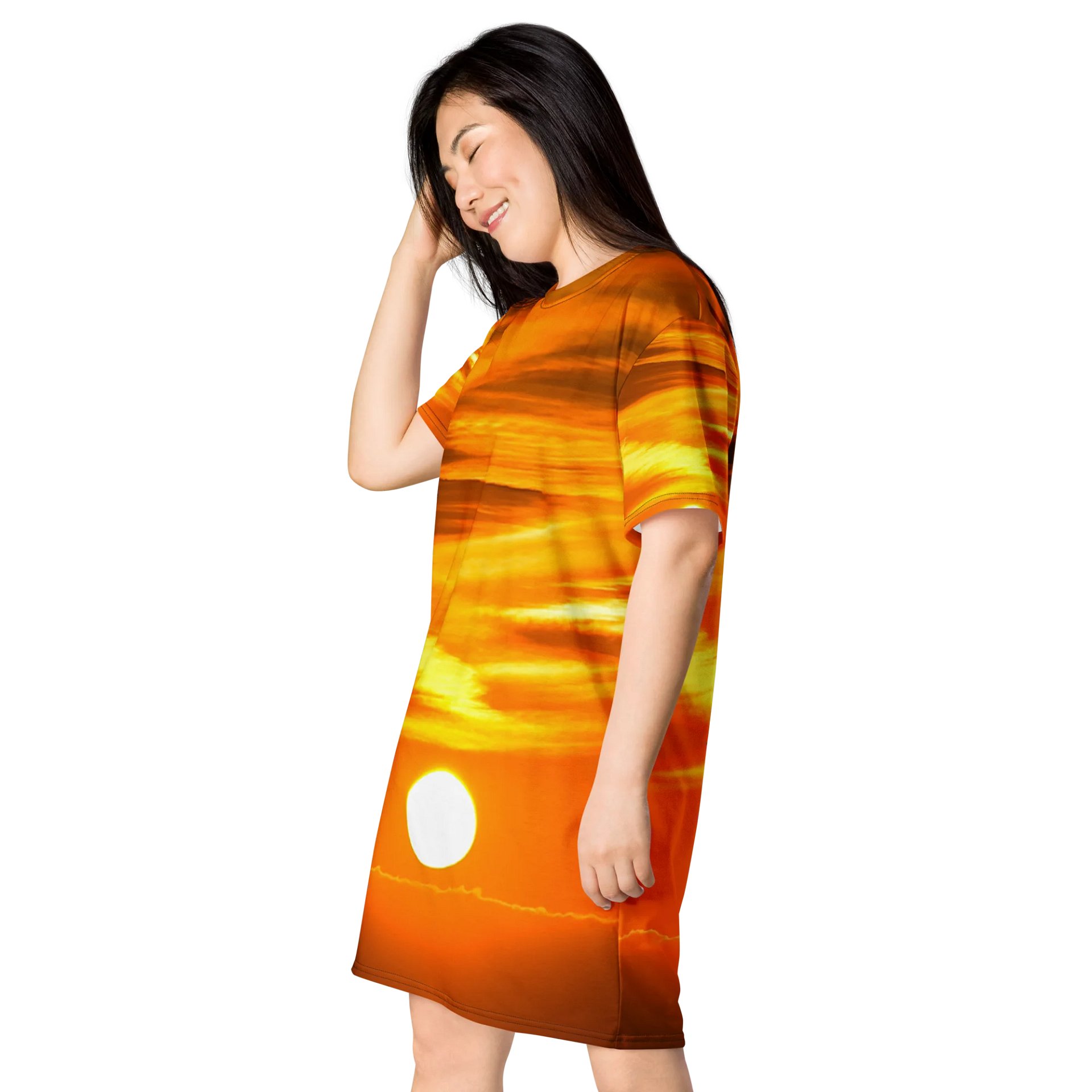 'Moods III' All-Over T-Shirt Dress product image (3)