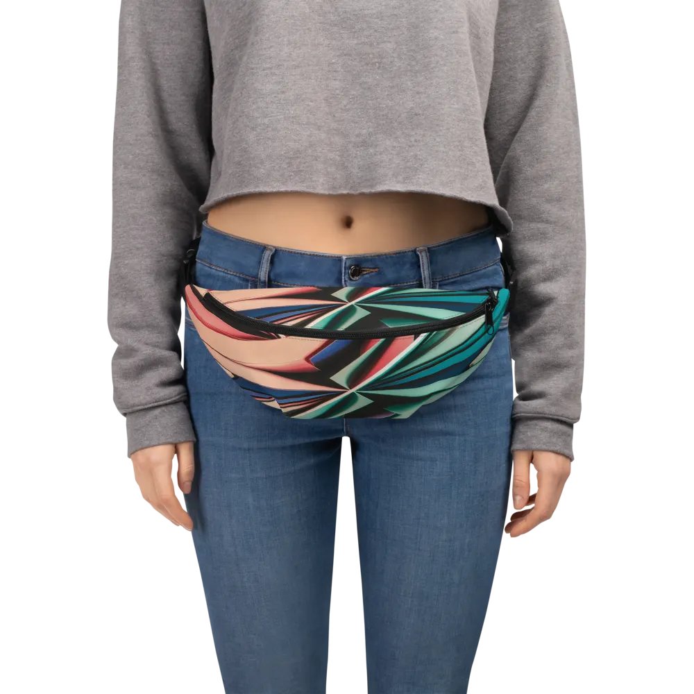 Vibrant Abstract All-Over Print Fanny Pack - Graphic Grove Exclusive product image (1)