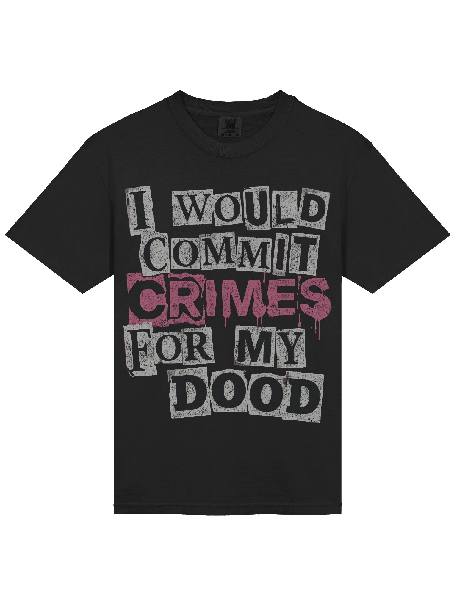 Crime Dood Lover Comfort Colors Garment-Dyed Heavyweight T-Shirt product image (3)