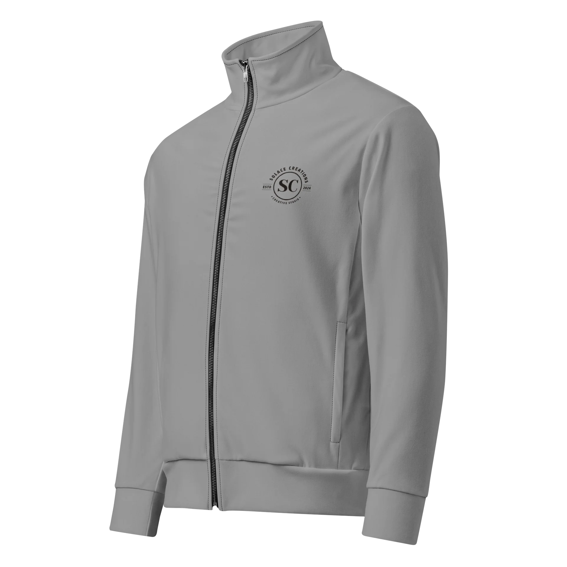 Slate Crest Recycled Track Jacket product image (1)