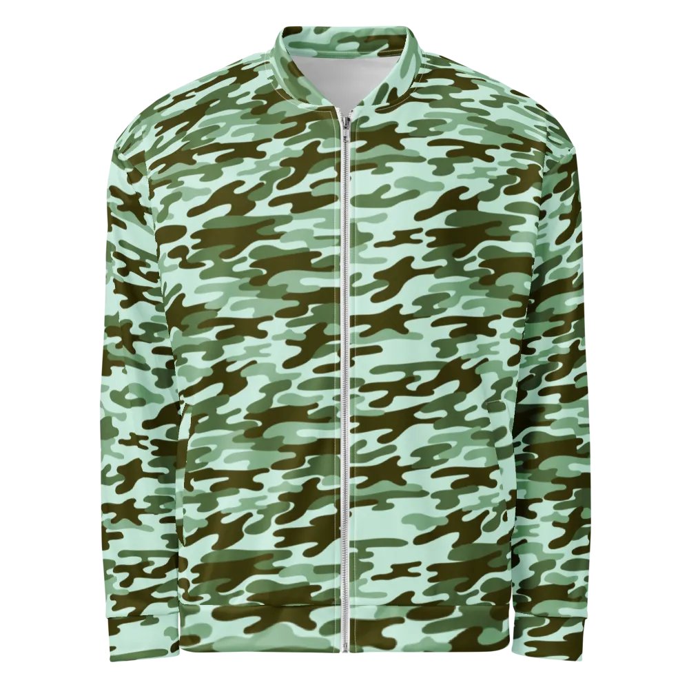 Custom Camo Chic Bomber Jacket product image (2)