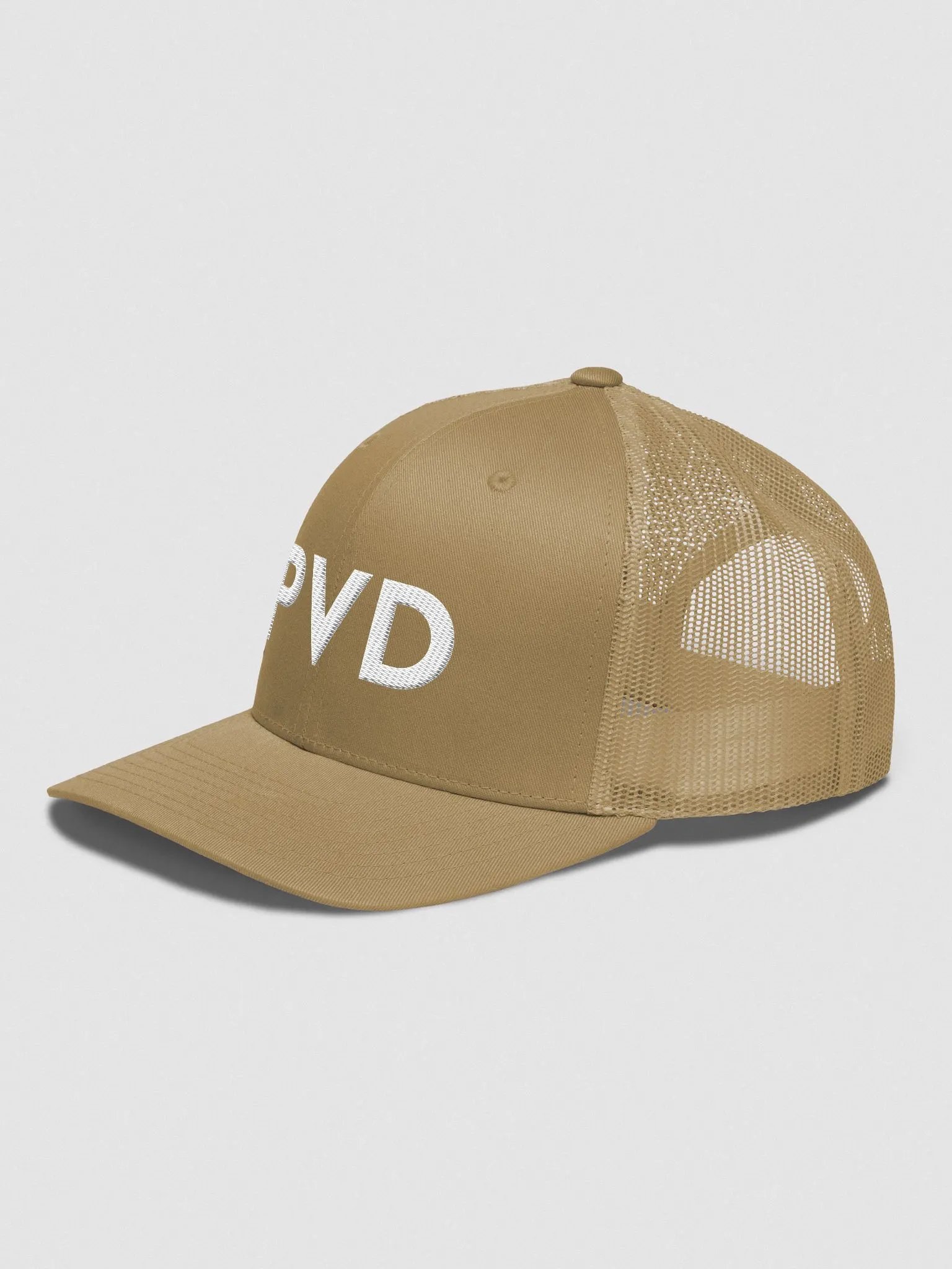 PVD Embroidered Trucker Hat (60% Cotton) product image (1)